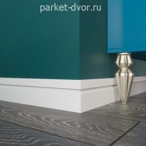 Плинтус Evrowood Белый PN 103 LED 16х100х2000 мм (пог. м)