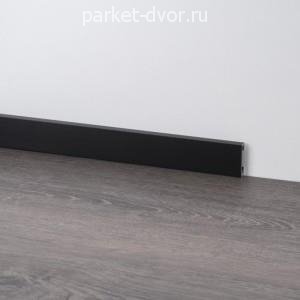Алюминиевый плинтус Profilpas Metal Line 89/4 Черный 10х40 мм (пог. м)