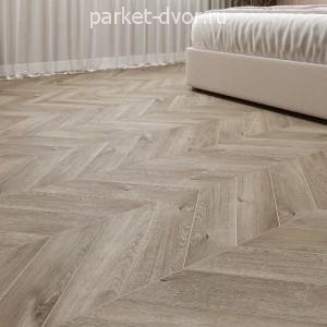 Виниловая плитка Alpine Floor Chevron Alpine LVT Еco 20−3A Дуб Натуральный Отбеленный