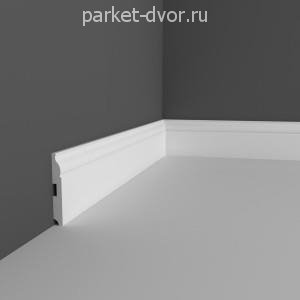 Плинтус Deartio P3.120.16 Белый под покраску 16х120х2070 мм (пог. м)