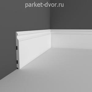 Плинтус Deartio P16.200.16 Белый под покраску 16х200х2070 мм (пог. м)