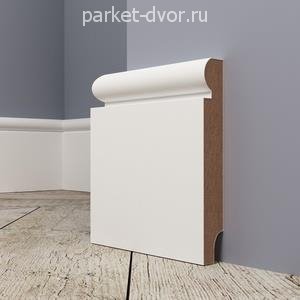 Плинтус Evrowood Белый PN 030 16х80х2000 мм (пог. м)