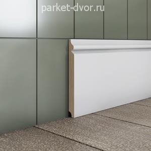 Плинтус Evrowood Белый PN 180 16х165х2000 мм (пог. м)