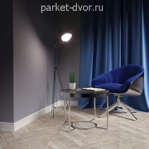 Плинтус Evrowood Белый PN 030 16х80х2000 мм (пог. м)