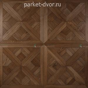 Инженерный модульный паркет Kraft Parkett арт. М4 14х600х600 мм