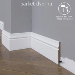 Плинтус Madest Decor 04-083-10 Под покраску 10х83 мм (пог. м)