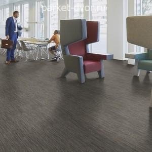 Кварцвиниловая плитка ПВХ Forbo Professional 2,2 mm 4054 Планка Dark Linea
