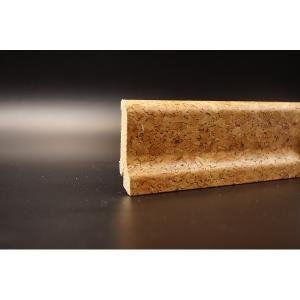 Плинтус Corkstyle пробковый Natural Cork Natur 60х22 (пог. м)