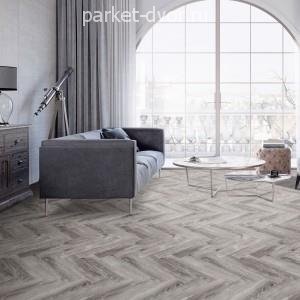 Виниловый SPC ламинат CronaFloor Herringbone H009 Дуб Тулон