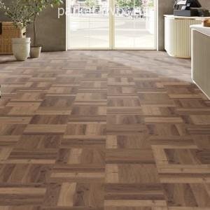 Виниловый ламинат Invictus Maximus Herringbone 42 Highland Oak Chocolate
