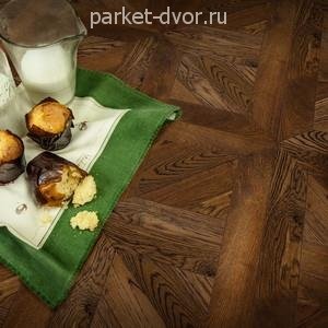 Инженерный модульный паркет Kochanelli Гордон Дуб Омбра 449х449х15 мм