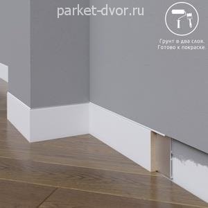 Плинтус Madest Decor 25-058-10 Под покраску 10х58 мм (пог. м)