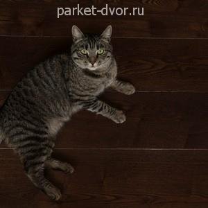 Паркетная доска Amber Wood Классика Ясень Кофе Браш