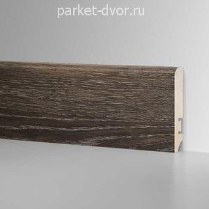 Плинтус Hannahholz Aktuel Design №22 Дуб Тёмный 16х81 мм (пог. м)