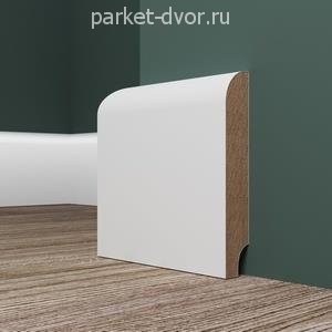Плинтус Evrowood Белый PN 050 12х80х2000 мм (пог. м)