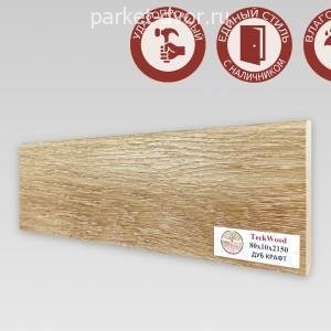 Плинтус TeckWood Дуб Крафт 10х80х2150 мм (пог. м)