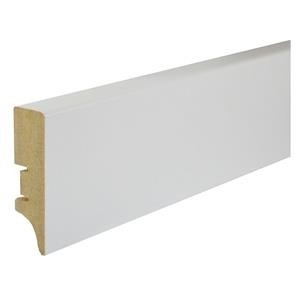 Плинтус Smartprofile Gloss 60 белый МДФ 60х16 мм (пог. м)