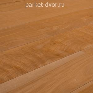 Паркетная доска Amber Wood Фьюжн Берёза Желтая Кантри Лак 125