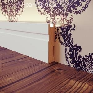 Плинтус Evrowood Белый PN 022 LED с подсветкой 16х70х2000 мм (пог. м)