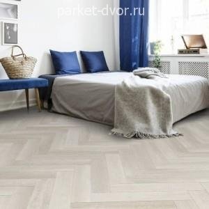 Виниловый LVT ламинат Firmfit Herringbone CW-3291 Дуб Белый Браш
