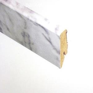 Плинтус Falquon Глянцевый МДФ D2921 Carrara Marble 19x58 мм (пог. м)