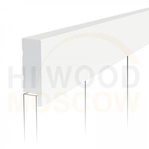 Финишный молдин стеновой панели Hiwood LF1 NP 17x50х2700 мм