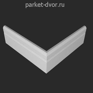 Плинтус Deartio P7.108.16 Белый под покраску 16х108х2070 мм (пог. м)