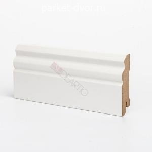 Плинтус Deartio Universal U105-80 Белый 16х80х2050 мм (пог. м)