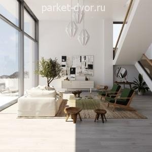 Виниловый ламинат SPC CM Floor ScandiWood 01 Дуб Серый with backing