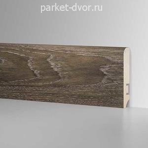 Плинтус Hannahholz Aktuel Design №24 Дуб Серый 16х81 мм (пог. м)