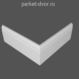 Плинтус Deartio P4.120.16 Белый под покраску 16х120х2070 мм (пог. м)