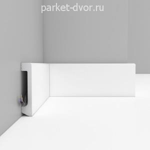 Плинтус Decomaster D235-114 глянцевый 17х80х2400 мм (пог. м)
