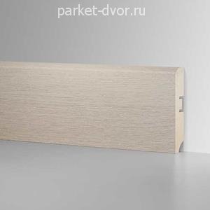 Плинтус Hannahholz Aktuel Design №29 Тик Сухой Белый 16х81 мм (пог. м)