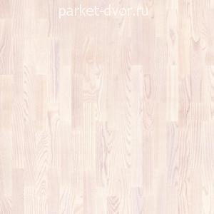 Паркетная доска Tarkett Salsa Premium Ясень Кристалл 3-полосный