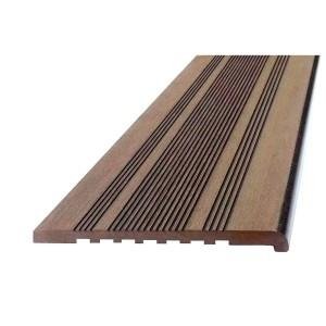 Ступень из ДПК Ecodeck 23.5х346х4000 мм Коричневый