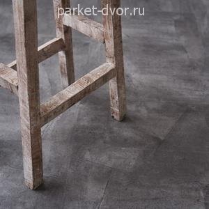 Кварцвиниловая плитка ПВХ Vinilam Ceramo XXL 2,5 мм 61602 Серый Бетон