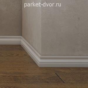Плинтус Evrowood Белый PN 020 16х70х2000 мм (пог. м)