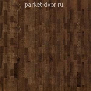 Паркетная доска Tarkett Timber Ясень Темно-Коричневый 3-полосный