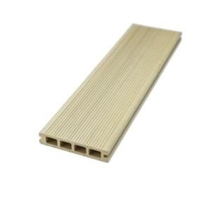 Террасная доска ДПК EcoDecking Praktik Слоновая кость 25х135х3000 мм