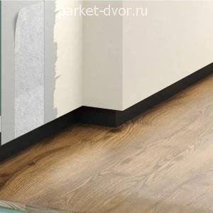 Плинтус Laconistiq Light теневой Чёрный анодированный под подсветку 15х20х3000 мм (пог. м)