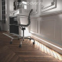 Плинтус Evrowood Белый PN 101 LED 16х100х2000 мм (пог. м)