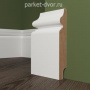 Плинтус Evrowood Белый PN 100 16х100х2000 мм (пог. м)