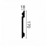 Плинтус NMC Wallstyl FL17 18х170х2000 мм (пог. м)