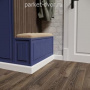 Плинтус Evrowood Белый PN 060 12х83х2000 мм (пог. м)