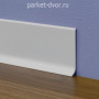 Алюминиевый крашеный плинтус Profilpas Metal Line 90/6SF белый RAL9010 матовый 78110 10х60х2000 мм (пог. м)