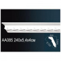 Карниз Перфект AA085F гибкий 40х54х2400 мм