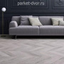 Ламинат Faus Masterpieces S180086 Light Grey Chevron