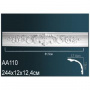 Карниз Перфект AA110 120х124х2440 мм