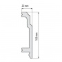 Плинтус Cezar Elegance LPC26 23,8х108,4х2440 мм (пог. м)
