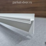 Плинтус Pro Design 380 теневой скрытый Белый Грунт 17.5х30/52х2700 мм (пог. м)